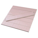 NOVA DECOR 1.97"x11.81" Polished Ceramic Subway Wall Tile
