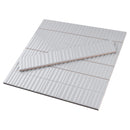 NOVA DECOR 1.97"x11.81" Polished Ceramic Subway Wall Tile