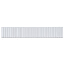 NOVA DECOR 1.97"x11.81" Polished Ceramic Subway Wall Tile