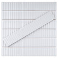 NOVA DECOR 1.97"x11.81" Polished Ceramic Subway Wall Tile