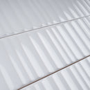 NOVA DECOR 1.97"x11.81" Polished Ceramic Subway Wall Tile