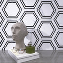 ONTARIO 9"x10" Porcelain Stone Look Hexagon Floor and Wall Tile Matt