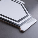ONTARIO 9"x10" Porcelain Stone Look Hexagon Floor and Wall Tile Matt