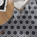 ONTARIO 9"x10" Porcelain Stone Look Hexagon Floor and Wall Tile Matt