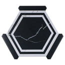 ONTARIO 9"x10" Porcelain Stone Look Hexagon Floor and Wall Tile Matt