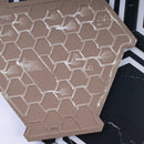 ONTARIO 9"x10" Porcelain Stone Look Hexagon Floor and Wall Tile Matt