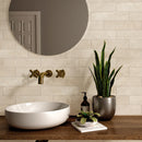ELEGANCE 3.15"x12.99" Matte Porcelain Floor and Wall Tile - Beige