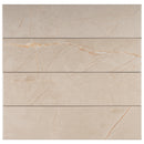 ELEGANCE 3.15"x12.99" Matte Porcelain Floor and Wall Tile - Beige
