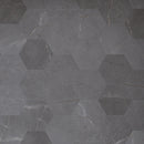ELEGANCE 7.7"x8.9" Matte Porcelain Floor and Wall Tile - Dark Gray
