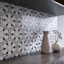 RADIANT 8"x10" Porcelain Hexagon Floor and Wall Tile Matt