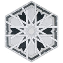 RADIANT 8"x10" Porcelain Hexagon Floor and Wall Tile Matt