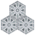 RADIANT 8"x10" Porcelain Hexagon Floor and Wall Tile Matt