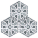 RADIANT 8"x10" Porcelain Hexagon Floor and Wall Tile Matt
