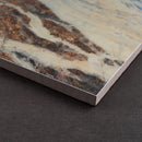 Senzia 7.87"x7.87" Matte Porcelain Floor and Wall Tile - Blue Jeans