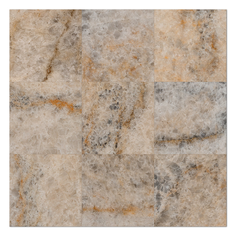 Senzia 7.87"x7.87" Matte Porcelain Floor and Wall Tile - Cristalli
