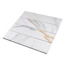 ELEGANCE 3.15"x12.99" Matte Porcelain Floor and Wall Tile - Gold Blue