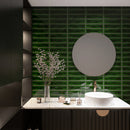 SIERRA  3"x12" Polished Ceramic Subway Wall Tile