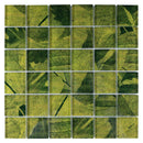 SL-02   Season Series - Spring - Green Wallpaper Glass Mosaic Tile