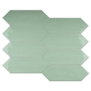 Taylor 3.94"x11.81" Polished Ceramic Wall Tile