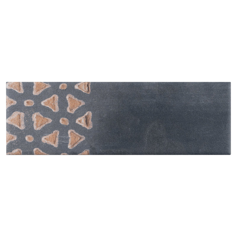 Tempo 2.6"x7.9" Matte Porcelain Floor and Wall Tile - Marine Blue