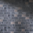 Tempo 2.6"x7.9" Matte Porcelain Floor and Wall Tile - Marine Blue