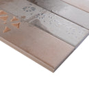 Tempo 2.6"x7.9" Matte Porcelain Floor and Wall Tile - Mud Brown