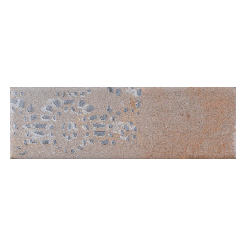 Tempo 2.6"x7.9" Matte Porcelain Floor and Wall Tile - Mud Brown