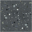 Terrazo 8.03"x8.03" Matte Porcelain Floor and Wall Tile - Avio Blue