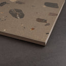 Terrazo 8.03"x8.03" Matte Porcelain Floor and Wall Tile - Caramelo Brown