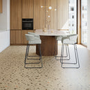 Terrazo 8.03"x8.03" Matte Porcelain Floor and Wall Tile - Caramelo Brown