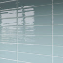 ZARATI 2.95"x11.81" Polished Ceramic Wall Tile - Acqua Blue