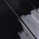 ZARATI 2.95"x11.81" Polished Ceramic Wall Tile - Black