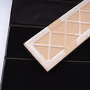 ZARATI 2.95"x11.81" Polished Ceramic Wall Tile - Black