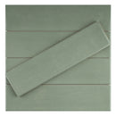 ZARATI 2.95"x11.81" Polished Ceramic Wall Tile - Jade Green