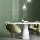 ZARATI 2.95"x11.81" Polished Ceramic Wall Tile - Jade Green