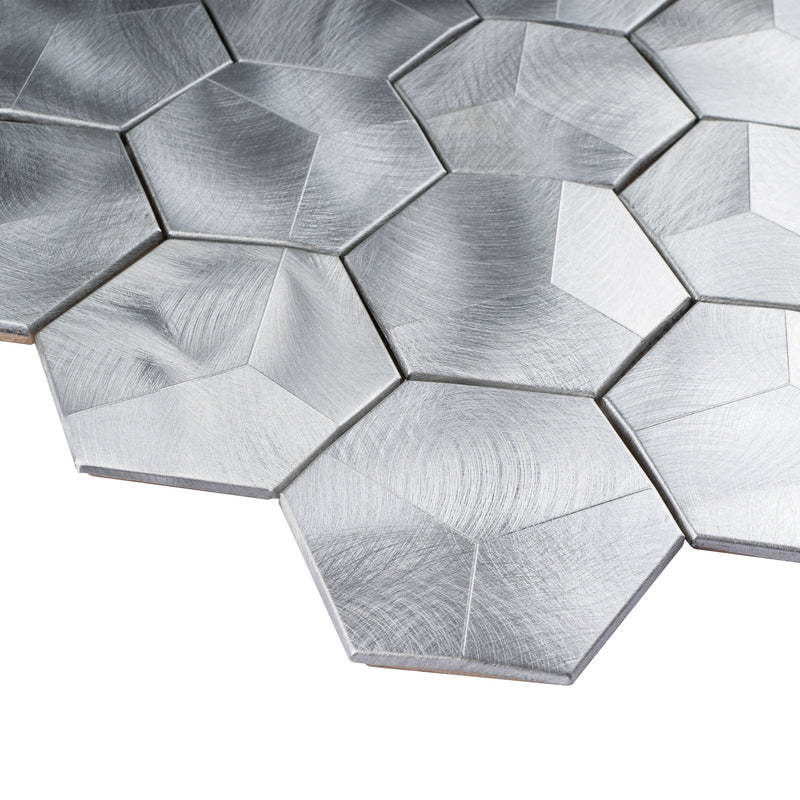 AFD-05  Slender Lady Hexagon Mosaic Tile