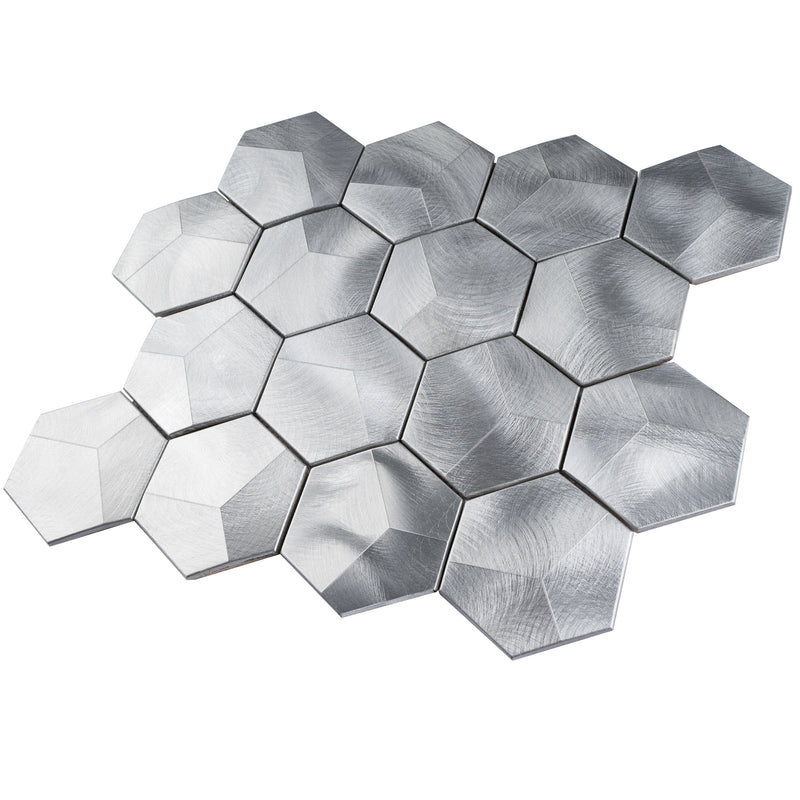 AFD-05  Slender Lady Hexagon Mosaic Tile