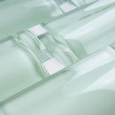 BAM-01  Soft Mint Wave Mosaic Tile