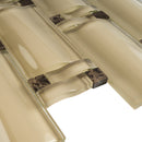 BAM-04  London Fog Waves Mosaic Tile