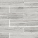 BOLZANO  Grey Wood Look Matte Porcelain Tile 8"X48" Wall & Floor
