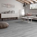 BOLZANO  Grey Wood Look Matte Porcelain Tile 8"X48" Wall & Floor