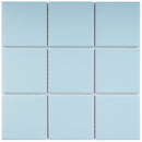BT-PM11  4X4 Blue Porcelain Satin Mosaic Tile
