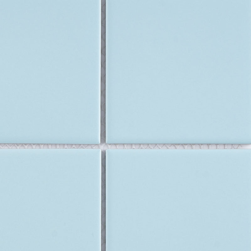 BT-PM11  4X4 Blue Porcelain Satin Mosaic Tile