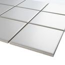 BT-PM12  4X4 Light Grey Porcelain Satin Mosaic Tile