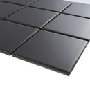 BT-PM13  4X4 Dark Grey Porcelain Satin Mosaic Tile