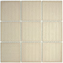 BT-PM13  4X4 Dark Grey Porcelain Satin Mosaic Tile