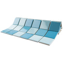 BT-PM21  2 X 2 Creamy Blue Porcelain Satin Mosaic Tile