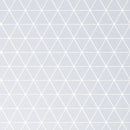 BT-PM25  1-1/2 x 1-1/2 Triangle White Cararra Porcelain Satin Mosaic Tile - White