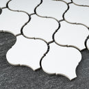 BT-PM05  White Lantern Porcelain Satin Mosaic Tile