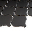 BT-PM06  Grey Black Lantern Porcelain Satin Mosaic Tile